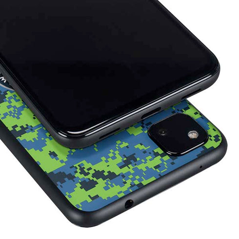 NBA Minnesota Timberwolves Digi Camo Google Pixel 4a Skin